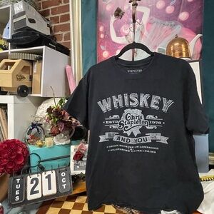 Chris Stapleton Whiskey And You T Shirt Womens